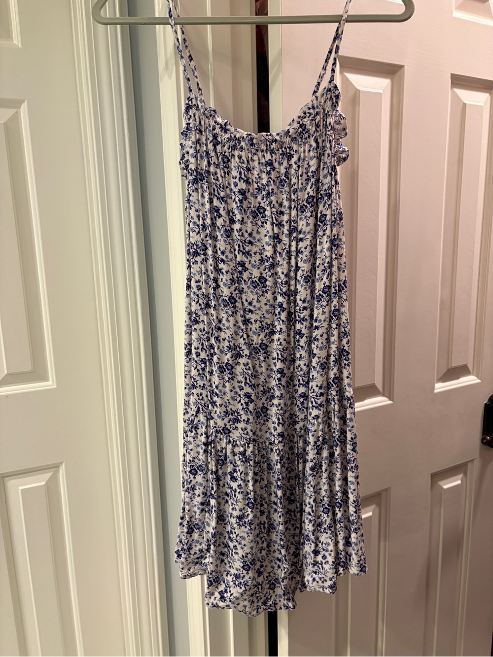 H&M Blue Floral Summer Dress